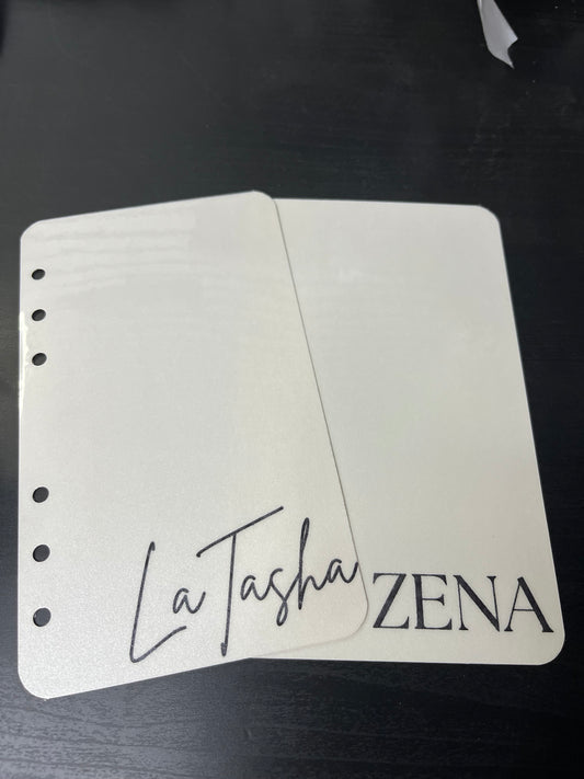 Custom Name or Title Dashboard & Bookmark Combo