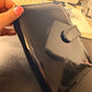 The Haze | A6 Personal Patent Leather Budget Binder with Gold Rings