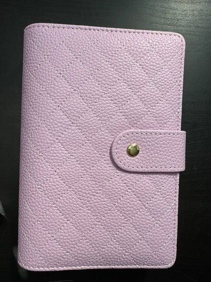 The Harmony– A6 Budget Binder | Gold Rings | Quilted Ring Binder