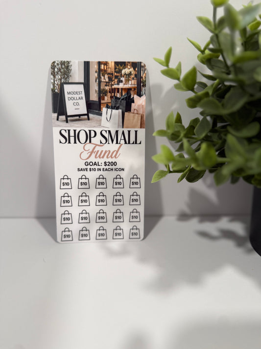 Shop Small Savings Challenge