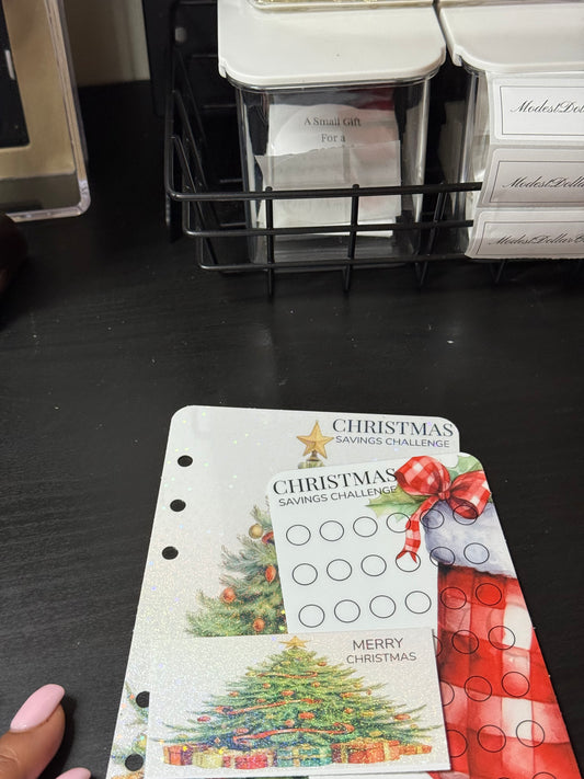 Christmas Savings Challenge Set- Traditional