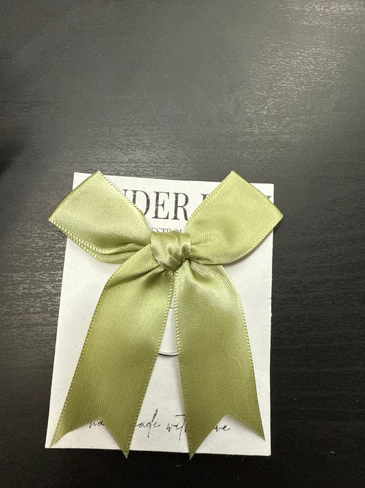 Binder Bow – Sage Green