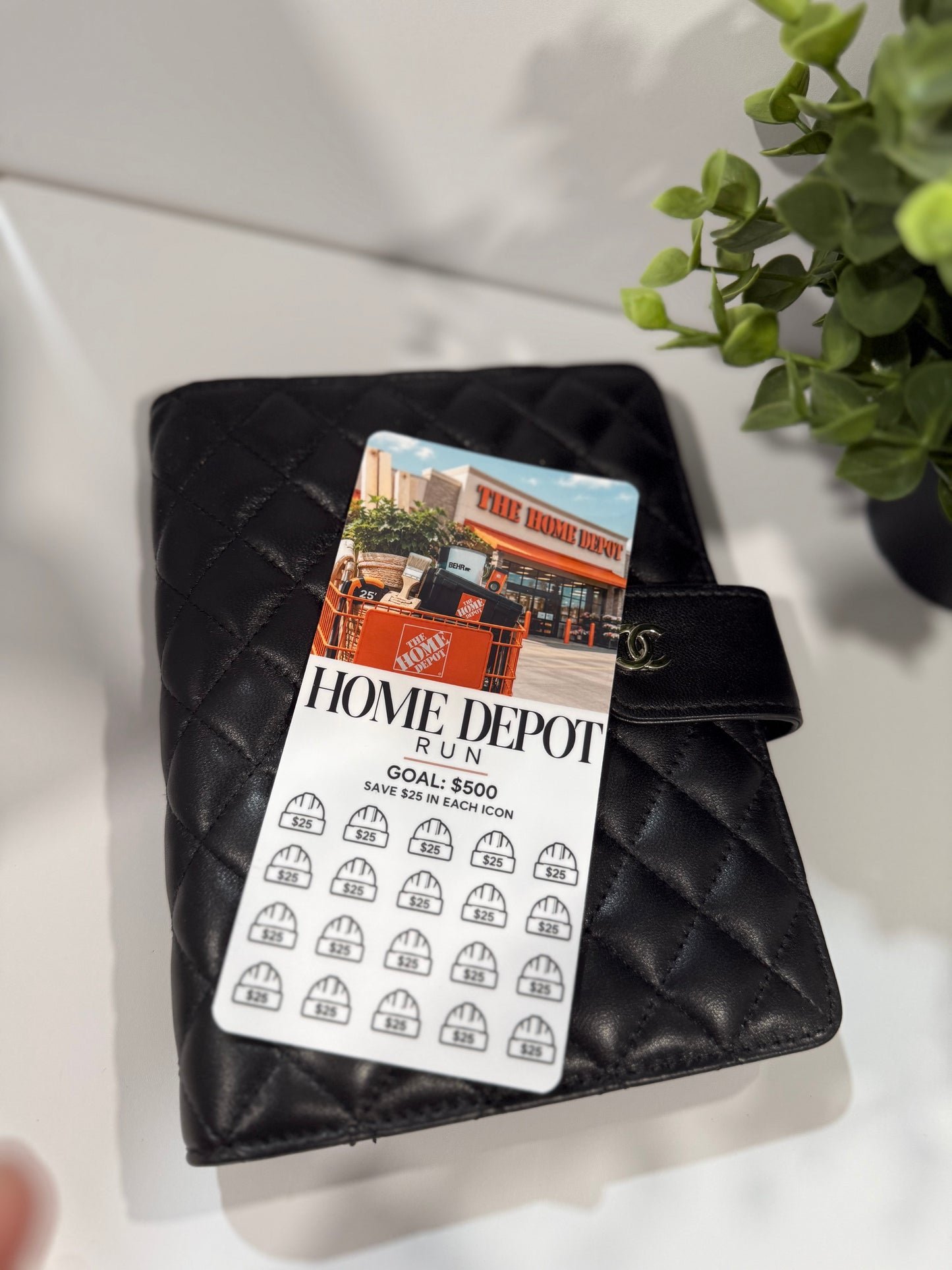 Home Depot Savings Challenge