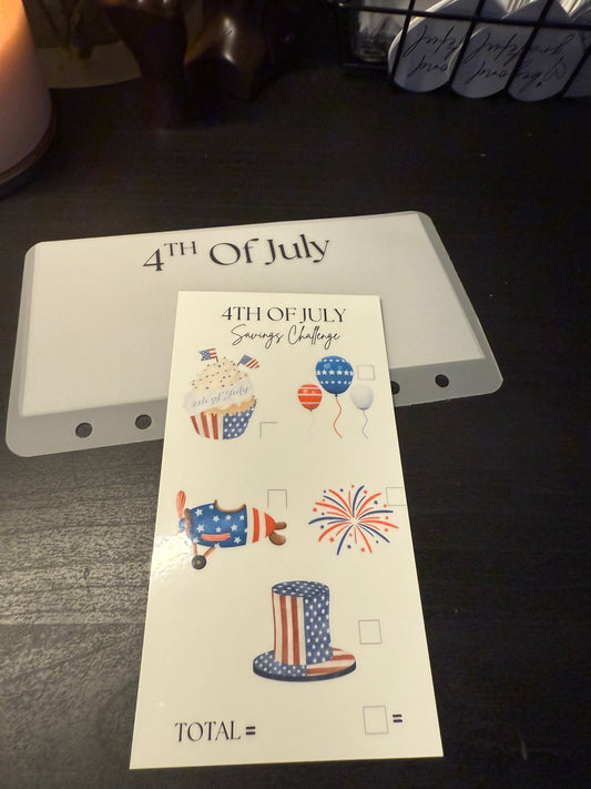 4th of July Savings Challenge