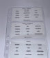 Mini Label Sticker Trio