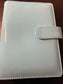 The Haze | A6 Personal Patent Leather Budget Binder with Gold Rings