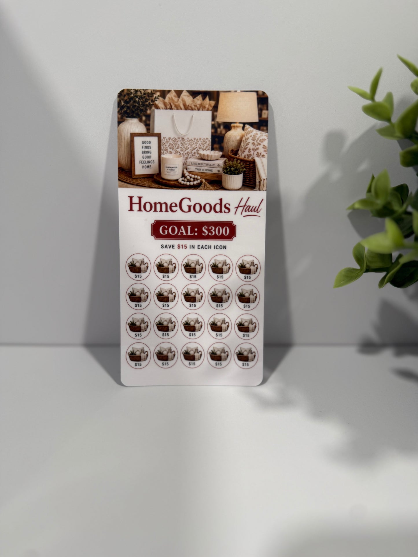 Home Goods Savings Challenge