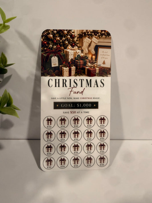 Christmas Fund Savings Challenge