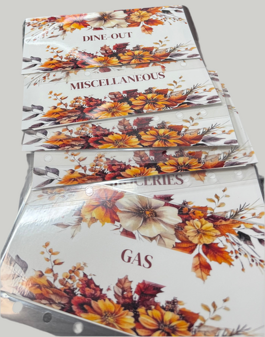 Cash Envelopes – A6 Personal size | Fall