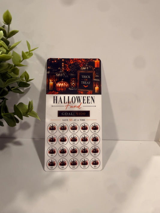 Halloween Fund Savings Challenge