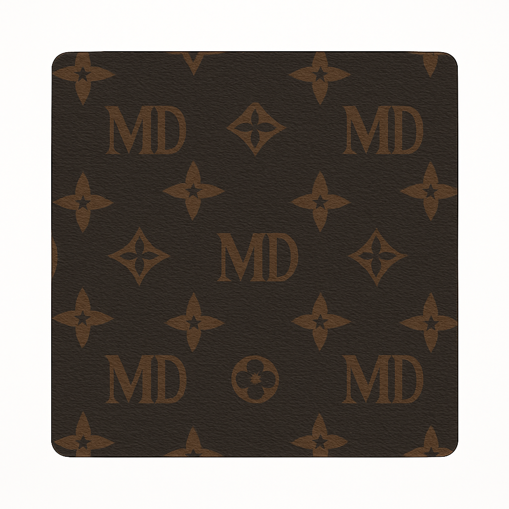 Luxe Monogram Ring Binder — A7 Size