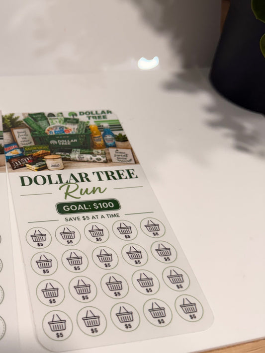Dollar Tree Run Savings Challenge