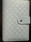 The Harmony– A6 Budget Binder | Gold Rings | Quilted Ring Binder