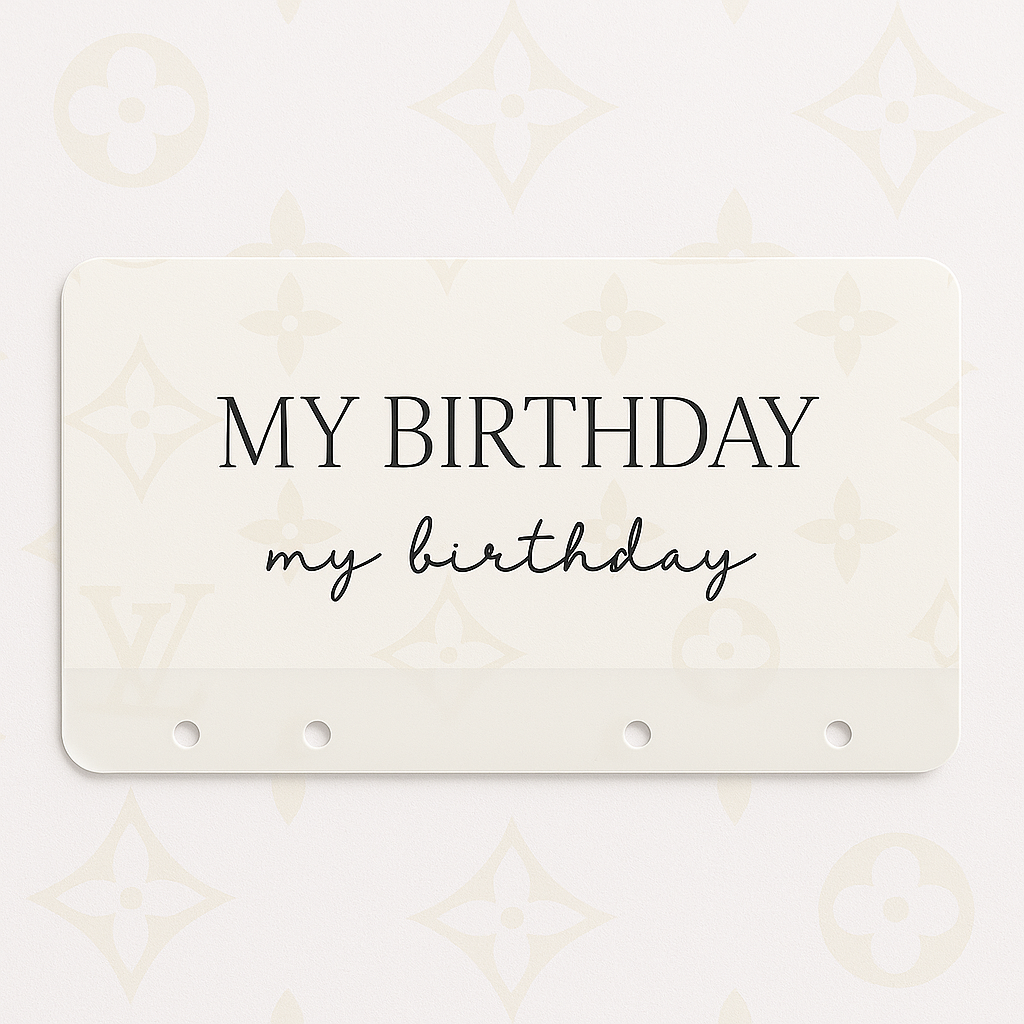 Luxe Matte Vellum Cash Envelopes – A6 Personal Size