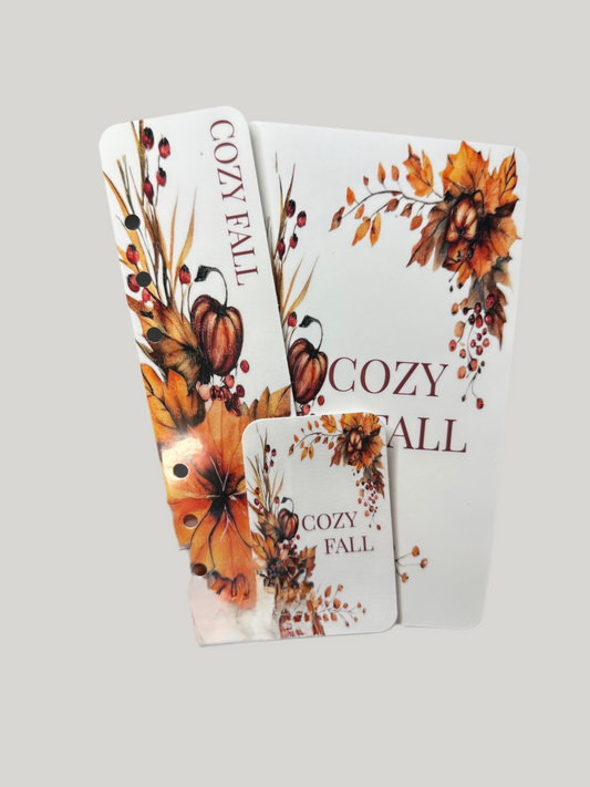 Fall Signature Trio Dashboard & Bookmark Set