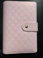 The Harmony– A6 Budget Binder | Gold Rings | Quilted Ring Binder