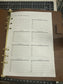 Weekly Planner Inserts A5 | Undated Weekly Planner Refill