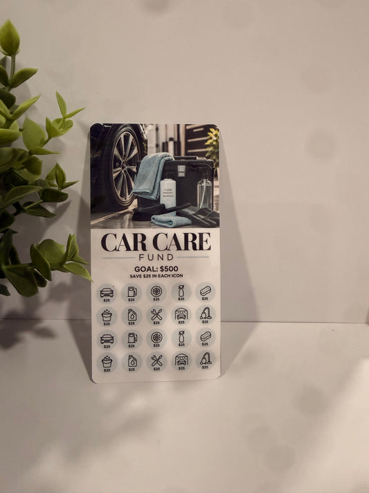 Car Care Fund Savings Challenge