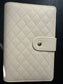 The Harmony– A6 Budget Binder | Gold Rings | Quilted Ring Binder