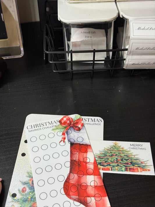 Christmas Savings Challenge Set- Traditional