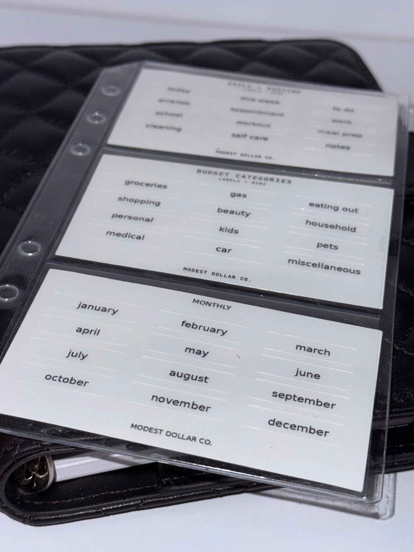 Mini Label Sticker Trio