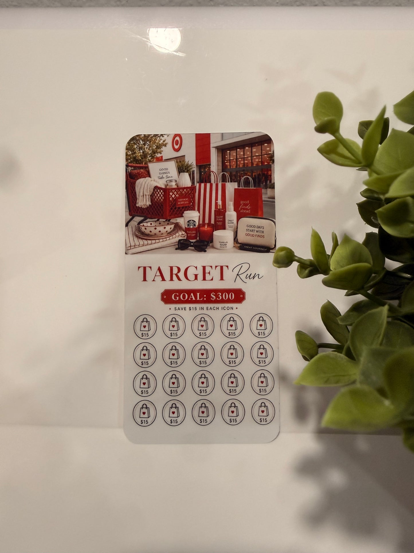 Target Run Savings Challenge
