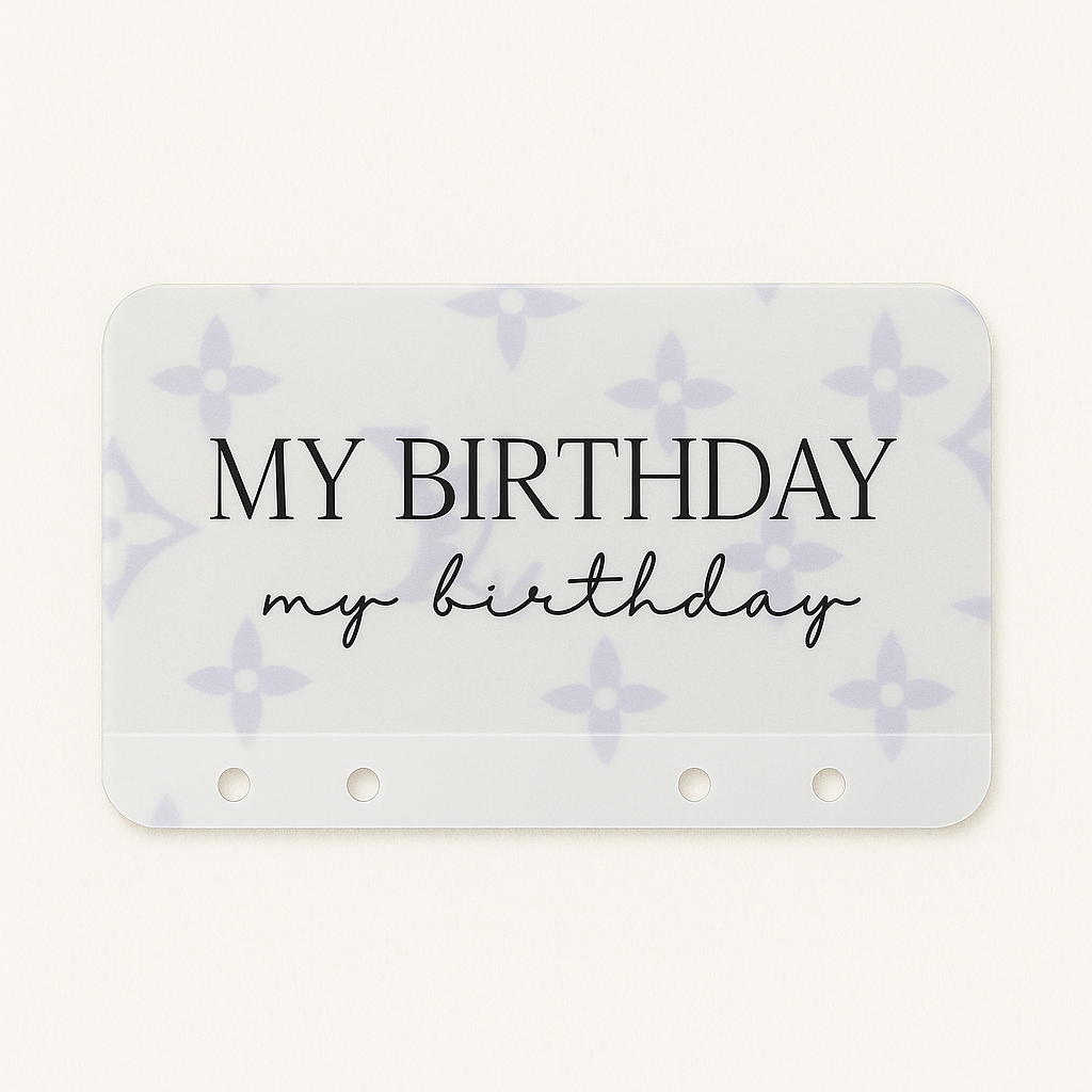 Luxe Matte Vellum Cash Envelopes – a7 Mini Binder Size