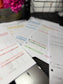 A5 Paycheck Breakdown Sheets