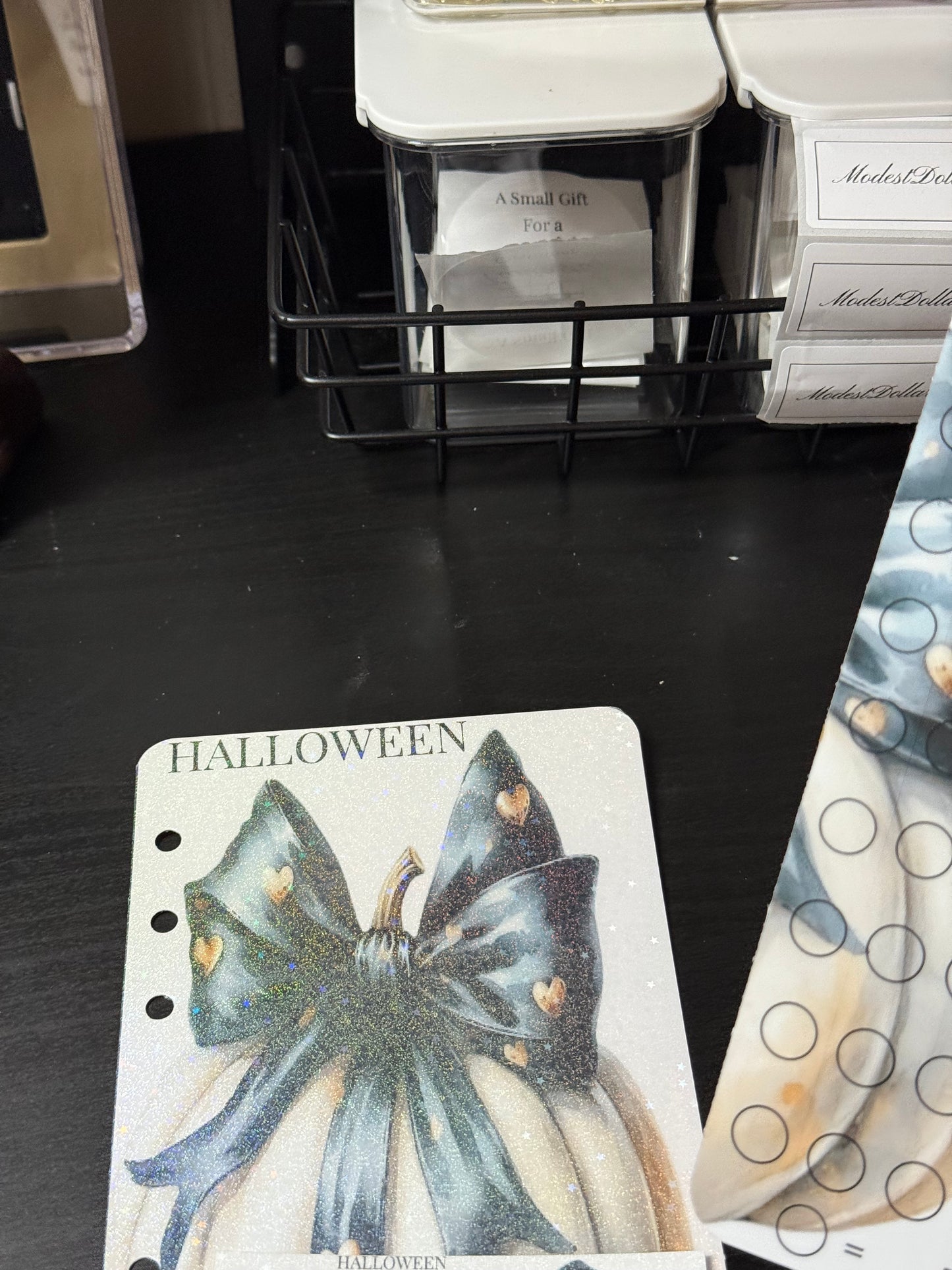 Halloween Savings Challenge Set- Cream pumpkin