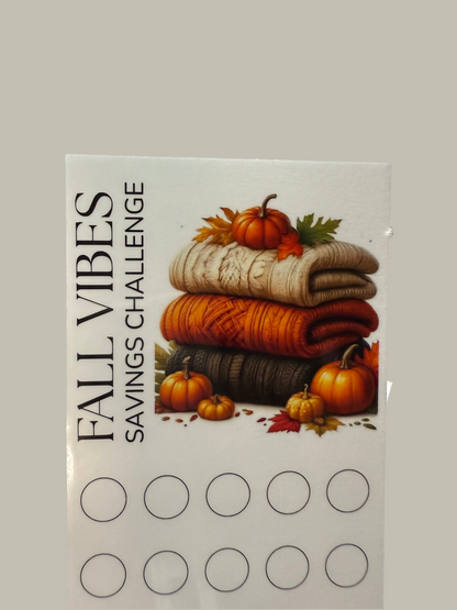 Saving Challenge Trackers – | Fall Color