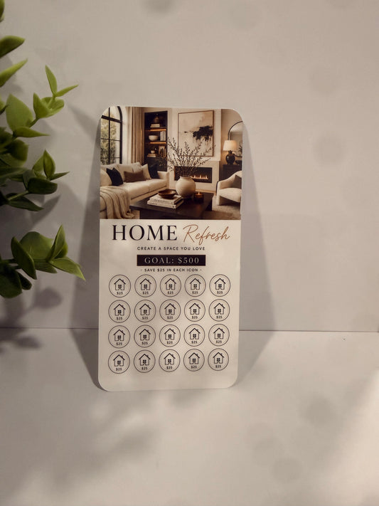 Home Refresh Fund Savings Challenge