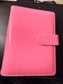 The Haze | A6 Personal Patent Leather Budget Binder with Gold Rings