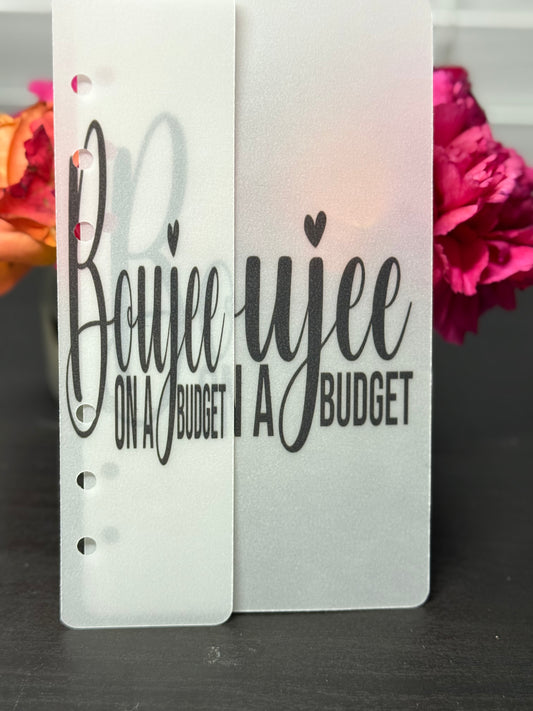 Boujee on A Budget Dashboard/Bookmark Duo