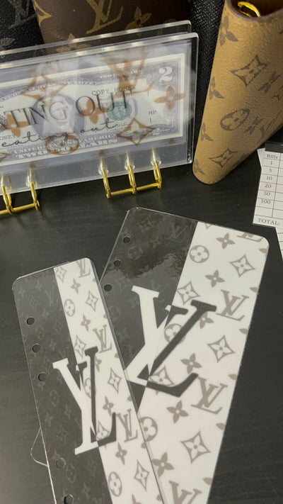 Luxe Dashboard/Bookmark Duo – Glossy Cardstock – A6 or A7 Size