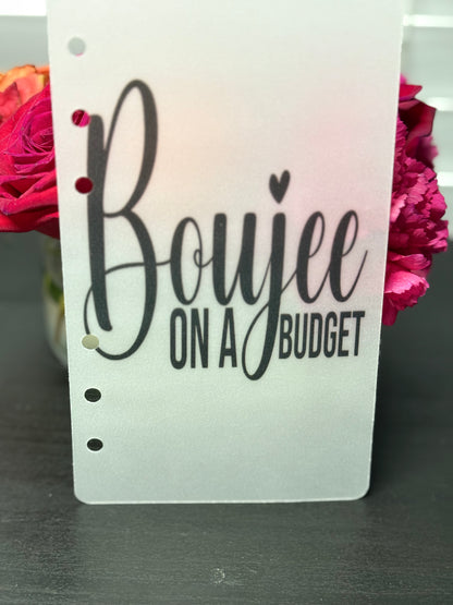 Boujee on A Budget -Dashboard