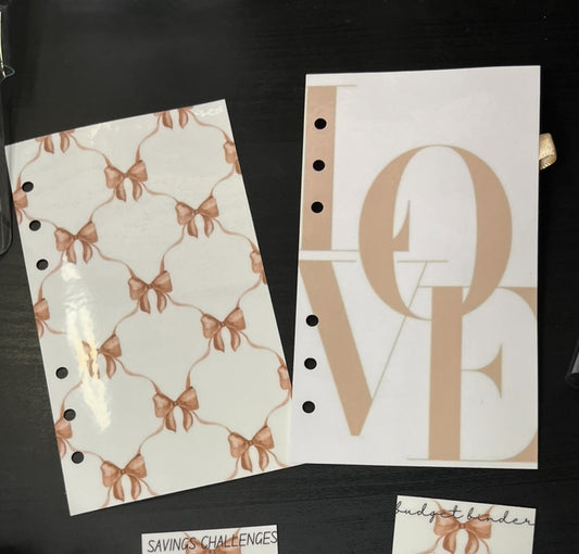 Bow Dashboard /Bookmark Duo-Multi Brown