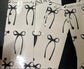 Bow Dashboard /Bookmark Duo- Multi Black