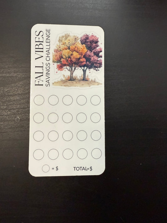 Fall Savings Challenge - Multiple Options