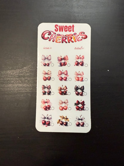 Cherries Savings Challenge – A6 Tracker (Tracker Only or Duo Set)