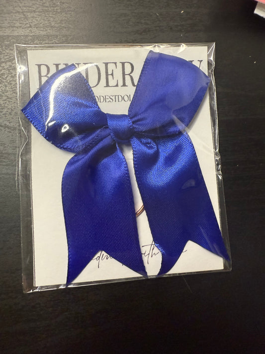 Binder Bow – Royal Blue