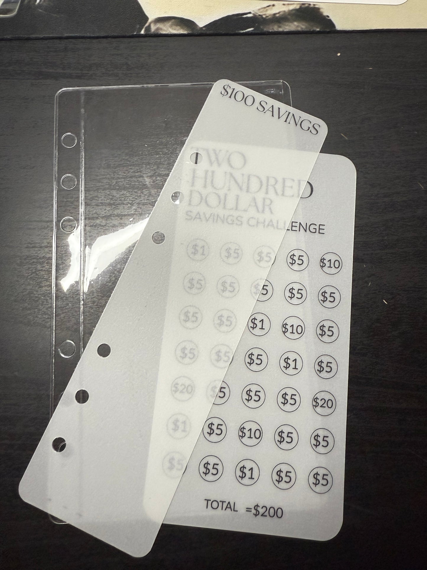 $2,500 Savings Challenge Collection – A6 Personal Savings Trackers, Bookmarks & Envelopes | Modest Dollar Co.