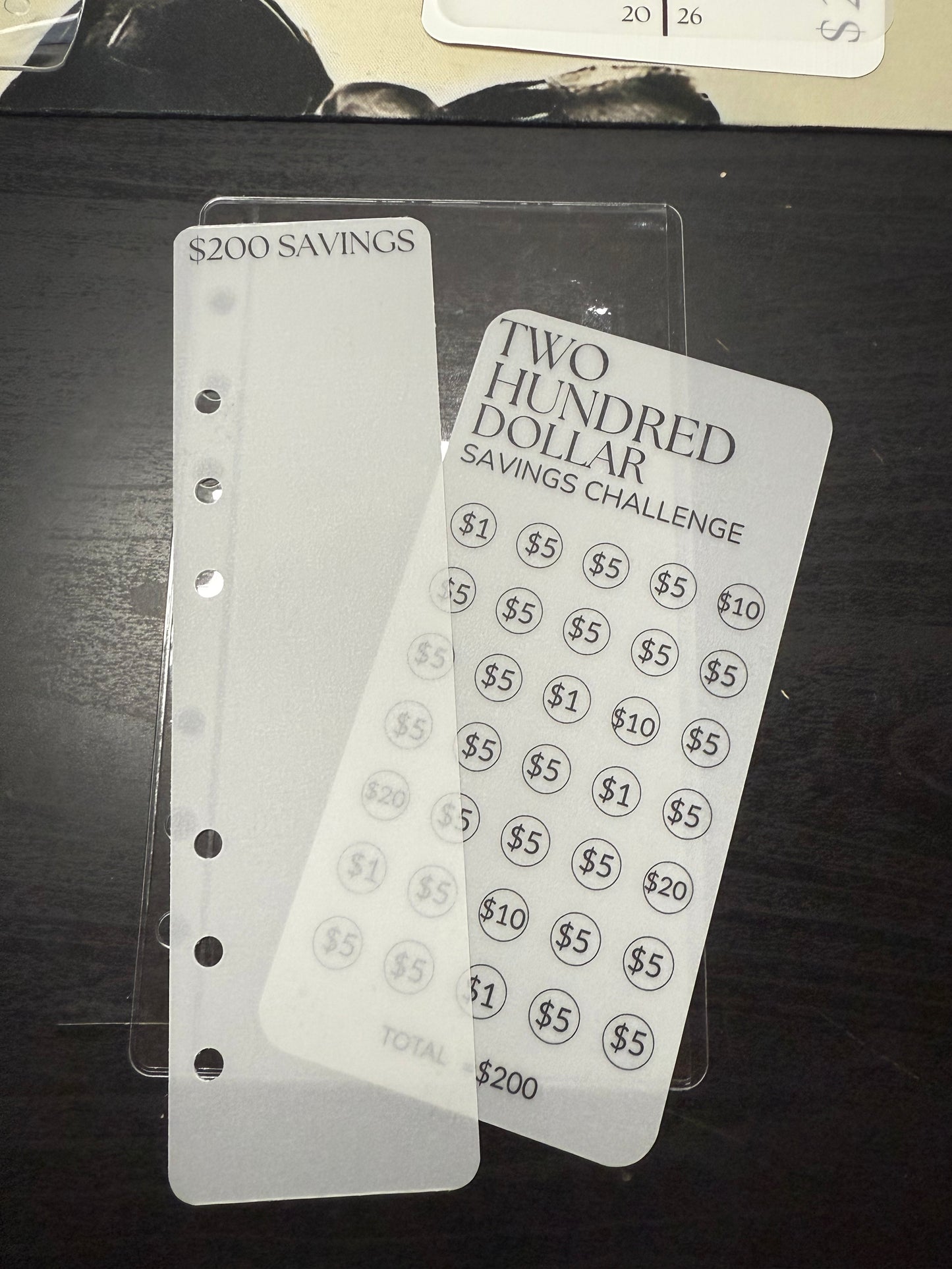 $2,500 Savings Challenge Collection – A6 Personal Savings Trackers, Bookmarks & Envelopes | Modest Dollar Co.