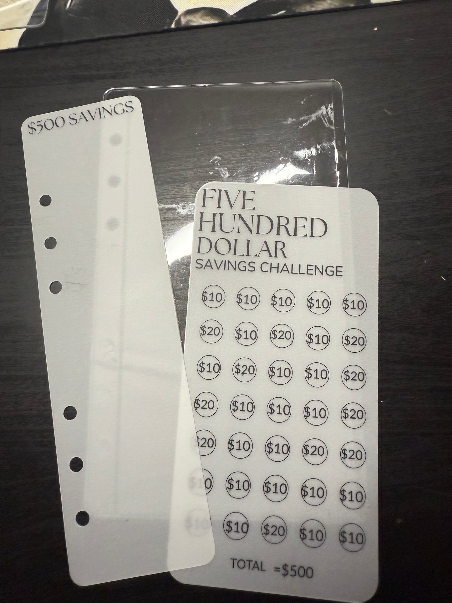 $2,500 Savings Challenge Collection – A6 Personal Savings Trackers, Bookmarks & Envelopes | Modest Dollar Co.