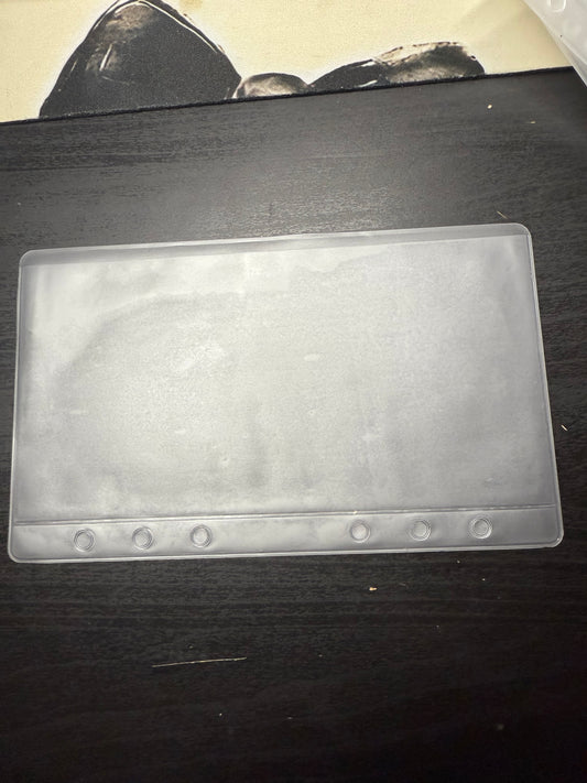 Frosted PVC Cash Envelopes