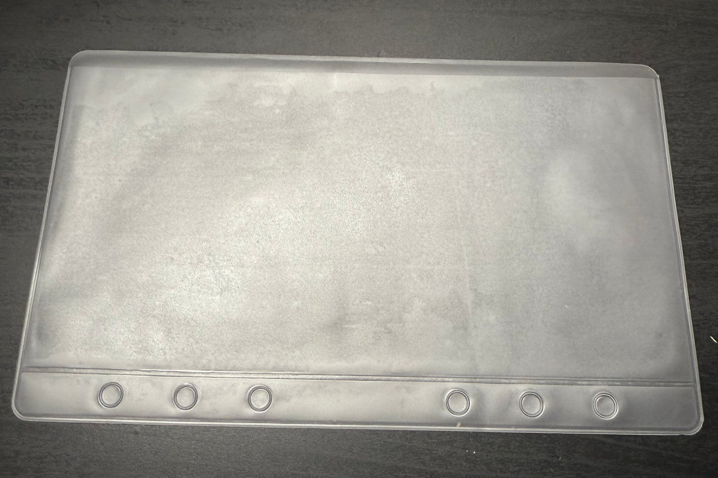 Soft PVC Cash Envelopes – Zipper less • Crystal Clear & Frosted • A7, A6 Personal, A5