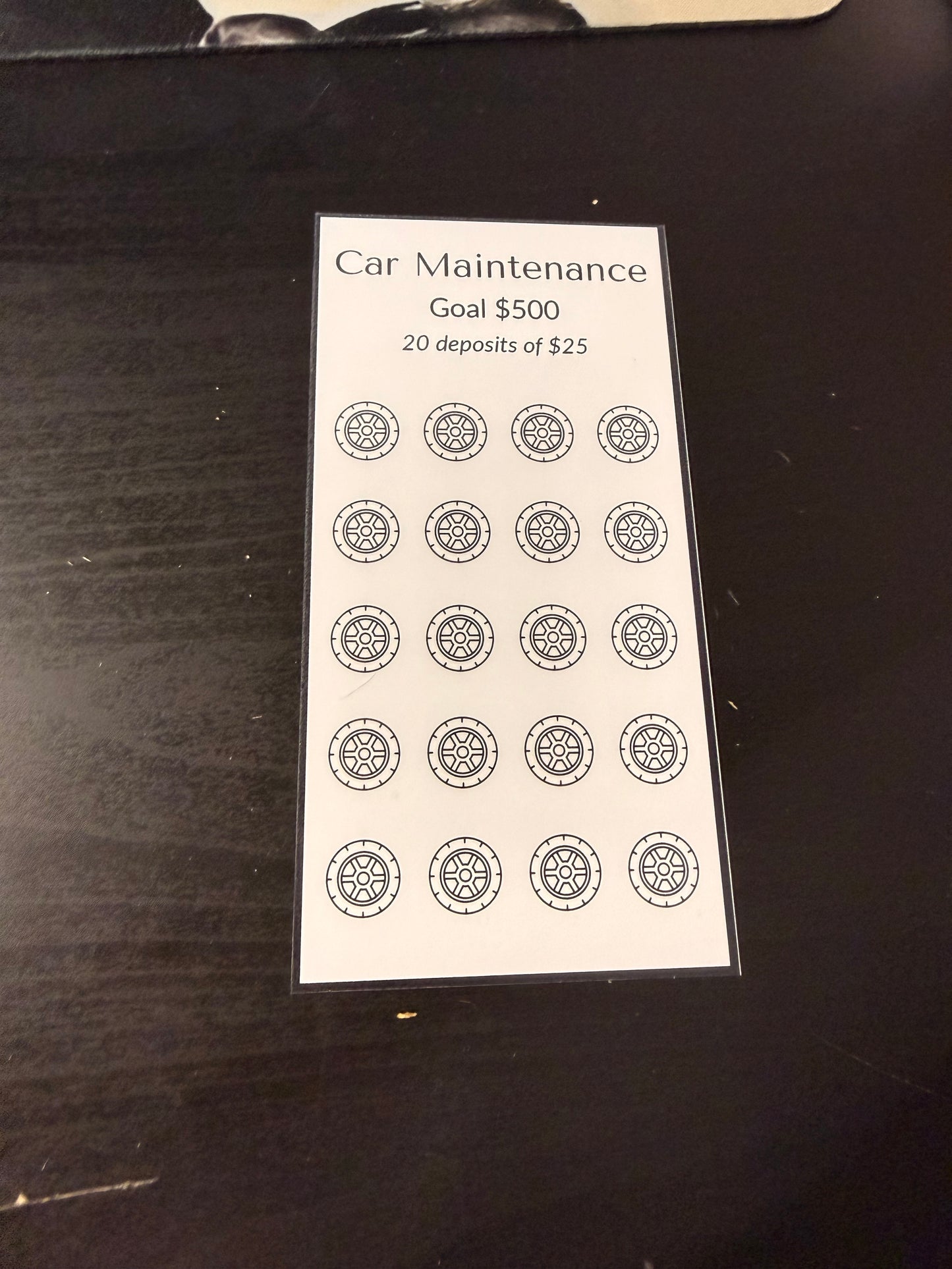 Car Maintenance Savings Challenge – A6 Personal