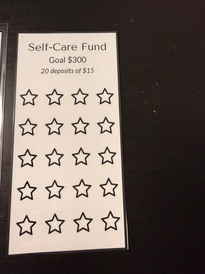 Self-Care Fund Savings Challenge – A6 Personal