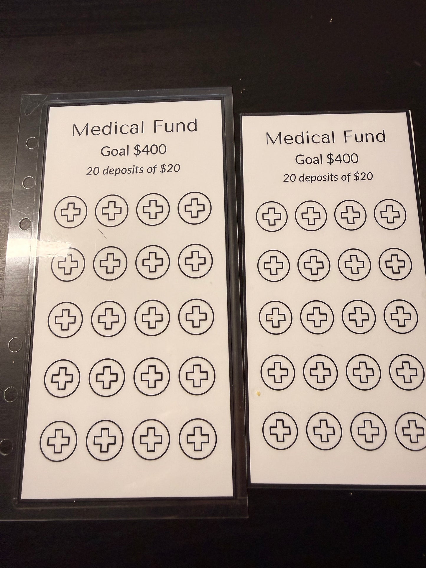 Medical Fund Savings Challenge – A6 Personal