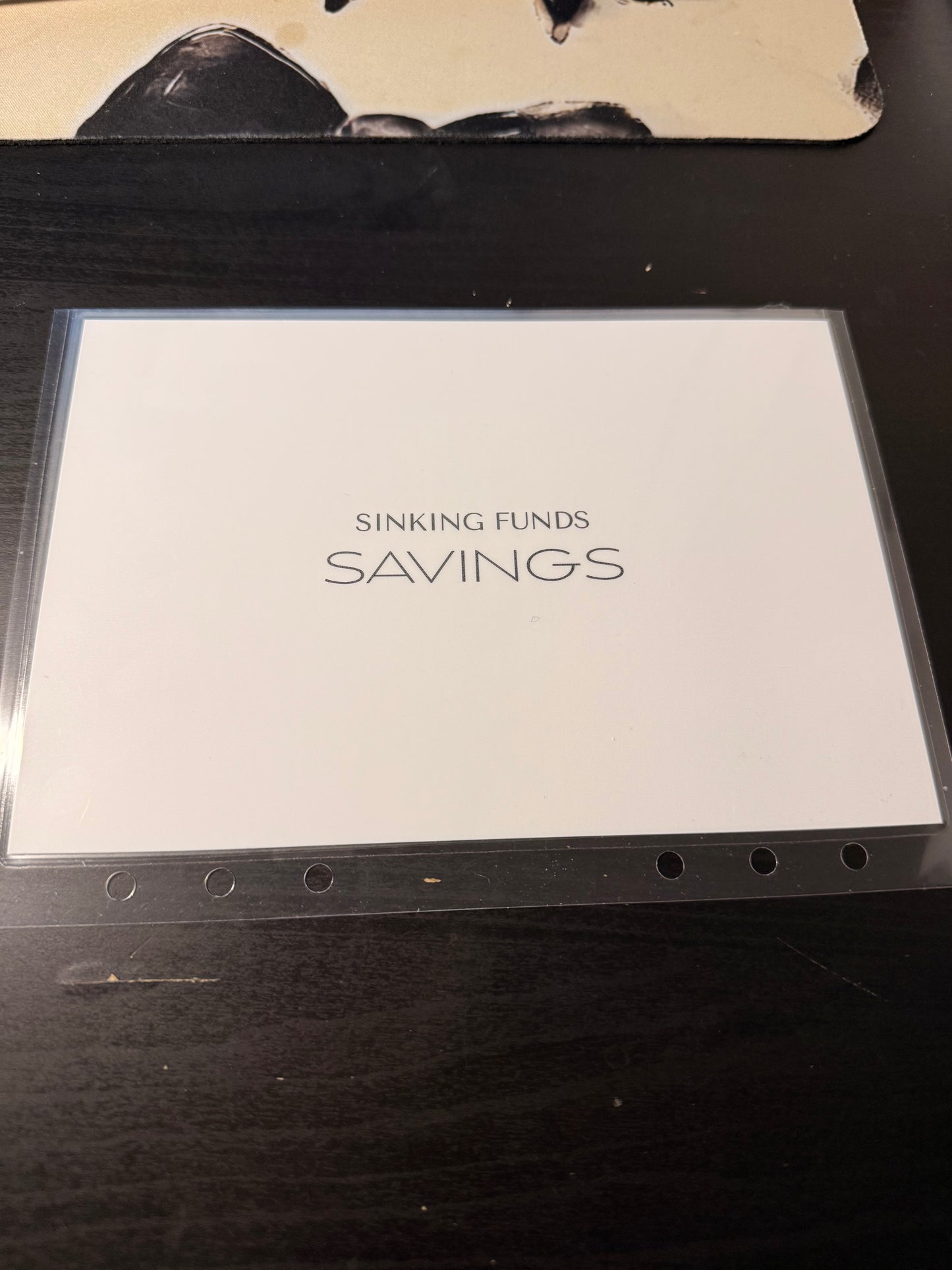 Minimalist duo-Cash Envelopes