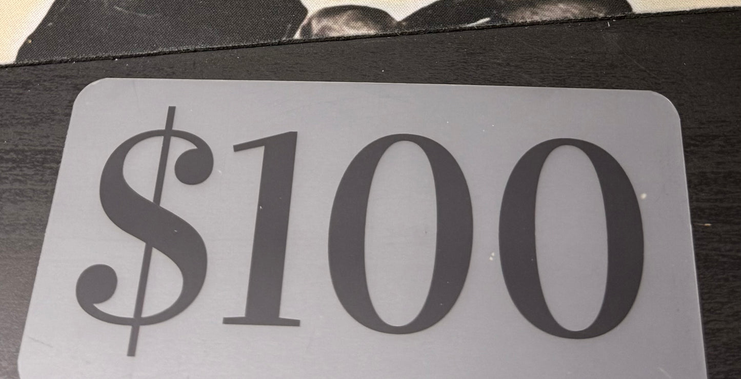 Cash Placeholder — Bold number